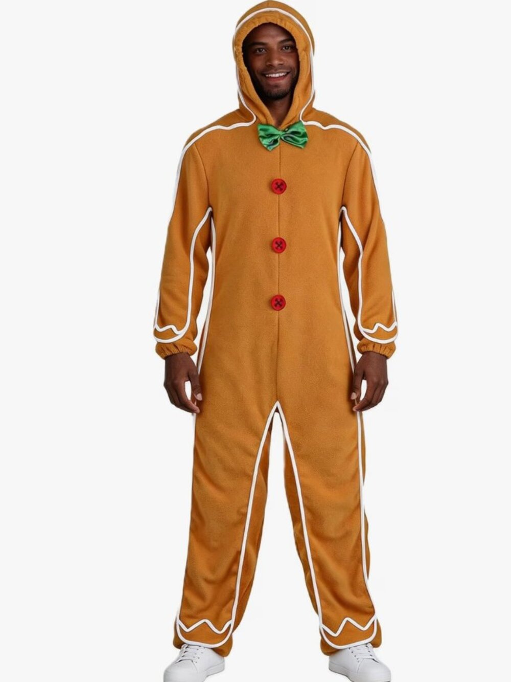 Gingerbread Man Costume for Adults SIZE SMALL